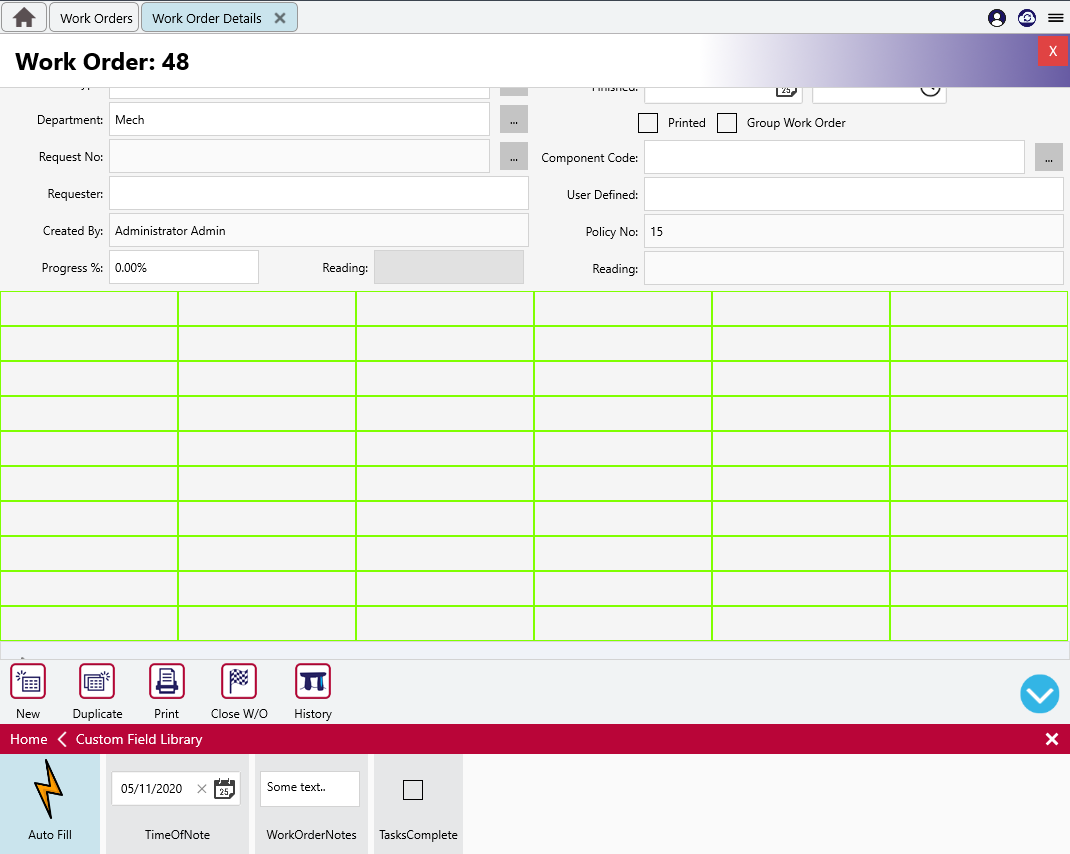 Adding Custom Fields to the MEX App