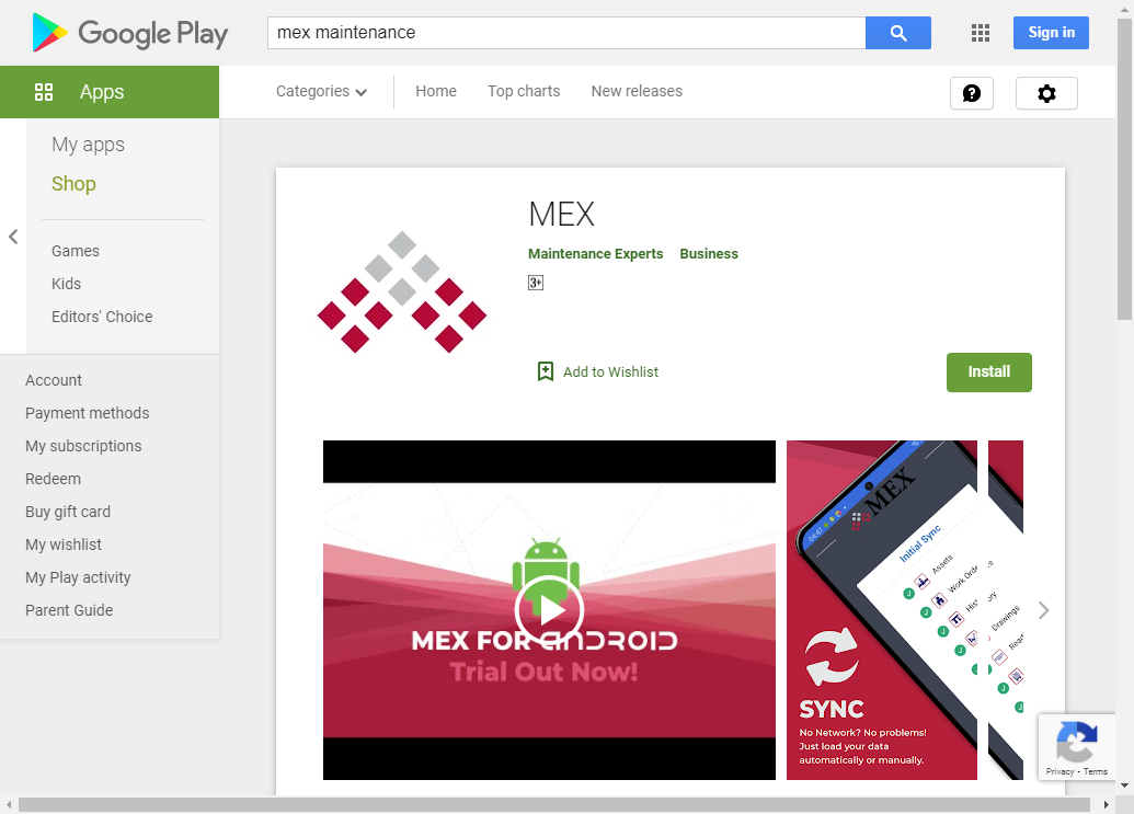 Download MEX Android App