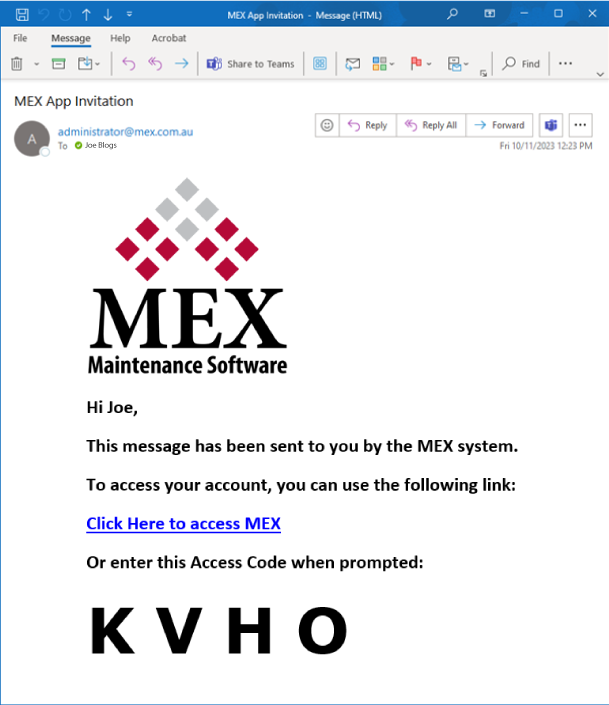 Adding App Users in MEX