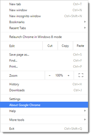 About Google Chrome