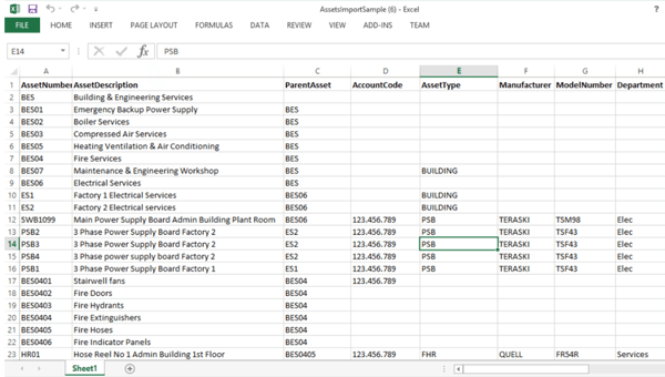 MEX Imports Template V15