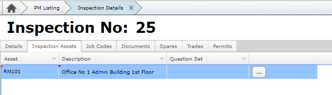Inspections Assets Details