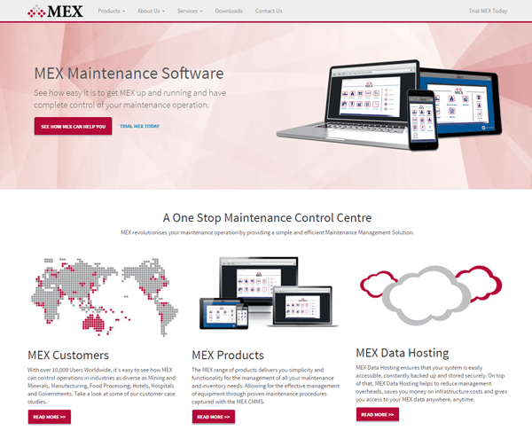 Introducing the MEX International Website