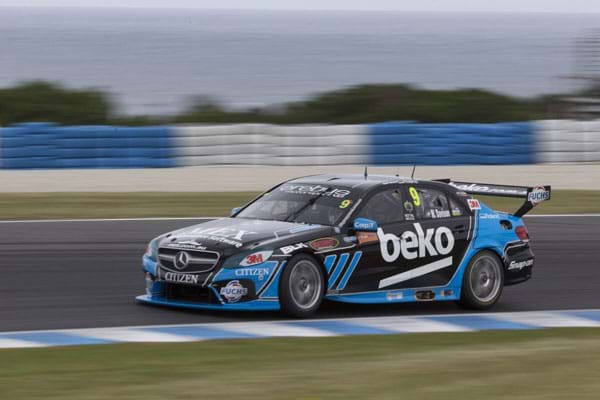 MEX Sponsored V8 in action at Phillip Island