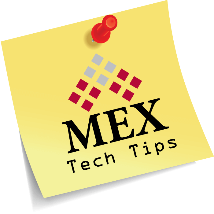 Editing Documents in MEX V15