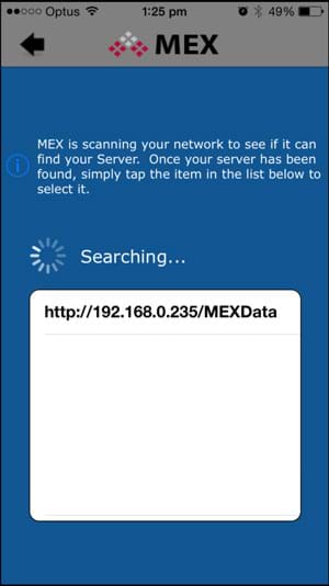 MEX iOS AutoScan