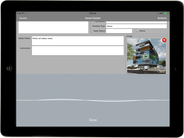 MEX iPad Voice Dication Example