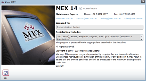 About MEX Form