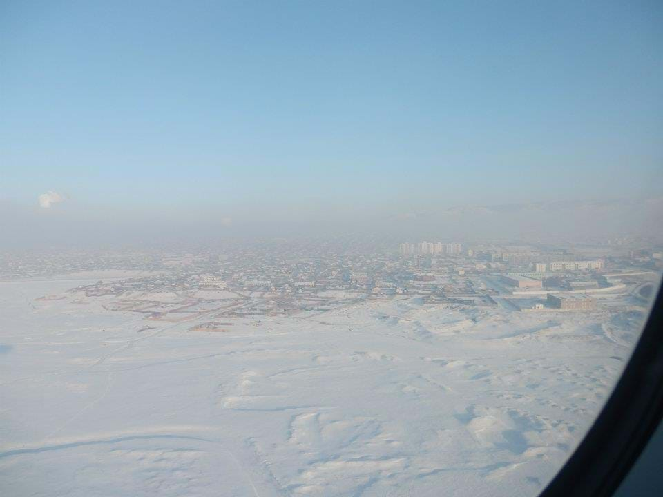 Approaching Ulaanbaatar